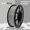 Fábrica de origen filamento de impresión 3D PLA color puro ecológico biodegradable alta velocidad suave compatible con FDM Bambu Lab 1KG