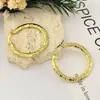 Pendientes de Aro Grandes Sencillos y Elegantes para Mujer, Pendientes de Nicho de Gama Alta de Moda Populares, Accesorios para Orejas al por Mayor desde el Fabricante