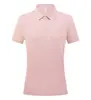Polo de manga corta para mujer, secado rápido, protección solar, deportivo, casual, versátil, cómodo, con logo estampado y bordado, disponible en estilos a juego para padres e hijos