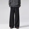 2026 Nuevo Estilo Otoño/Invierno Estilo Old Money Pantalones de Traje de Lana Plisados de Corte A para Hombres y Mujeres Versátiles de Gama Alta para Viajes Largos
