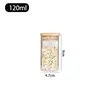 Pote de Vidro Selado Transfronteiriço Pote de Vidro Borossilicato para Chá Pote de Armazenamento de Frutas Secas Cereal Doce Pote de Vidro com Tampa