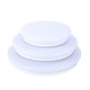 Procesamiento de LED personalizado todo blanco lámpara de techo pasillo pasillo iluminación balcón lámpara de cocina proyecto lámpara de techo