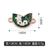 Pingente Único de Desenho Animado Retrato de Gota de Óleo Pingente de Colar Pulseira DIY Fábrica de Joias Venda Direta Pode Ser Lote Misto Transfronteiriço