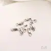 Chapado en Oro de 14K Oro Real de 18K Hebilla de Resorte Collar Pulsera Terminación Pinza de Langosta Hebilla de Conexión Materiales para Manualidades Accesorios Hechos a Mano