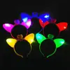 Diadema de Moño Luminoso Palo Fluorescente Aplaudir Manos Actividades del Campus de Jardín de Infancia Accesorios para Conciertos Juguetes de Puesto Callejero