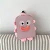 Mochila Divertida Estilo Cartoon Japonês Feia-Bonita Excêntrica 2026 Primavera Nova Peixe de Boca Grande Bolsa de Ombro Duplo Mochila de Grande Capacidade para Mulheres