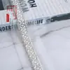 Encaje de Malla Bordado a Máquina de Perlas de 6 cm con Pedrería y Cuentas Pequeñas Accesorios de Ropa DIY Accesorios para Vestidos de Boda
