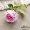 Fabricante de rosas artificiais de haste única, plantas verdes no atacado, flores artificiais para casamento, artesanato decorativo, estilo INS, transfronteiriço