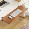 Placa de Extensión para Escritorio para Uso Doméstico, Placa de Extensión Ensanchada sin Taladro, Reposamanos, Bandeja Plegable Ensanchada para Teclado de Escritorio de Oficina
