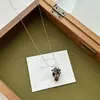 Collar de Racimo de Uvas de Piedra Natural Multicolor para Mujer Diseño de Nicho Cadena para Clavícula Cadena Larga para Suéter Accesorios