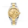 Aliexpress Laojia Reloj para Hombre Datejust Automático Mecánico Correa de Acero Oyster Esfera con Diamantes para Hombre Fuente de Fábrica de Comercio Exterior Transfronterizo
