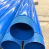 Tubo de revestimento roscado para poço em PVC, tubo de proteção de parede para poços profundos e rasos, tubo de poço plástico anti-envelhecimento e resistente à corrosão