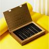 Caja de Color Cosmética con Tapa abatible, Caja tipo libro, Caja de Embalaje de Cartón Impresa a Color, Mascarilla Facial de Alta Gama, Personalizable con Proceso de Estampado Dorado
