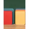 Bandeja Rectangular de Color Sólido Estilo Nórdico Juego de Tazas de Té para el Hogar Plástico Creativo Plato de Frutas para Comedor