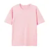 220g Tamanho Grande Camiseta de Verão Manga Curta Gola Redonda Camiseta Manga Curta Camisa Cultural Roupa de Trabalho Roupa de Grupo Personalização
