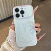 Funda de Teléfono de Conejo Miffy Estrella de Dibujos Animados Adecuada para Apple 18Promax, Alto Valor Estético para Niñas, Diseño de Ventana Grande para Huawei Xiaomi