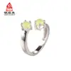 Anel Banhado a Ouro Prata Esterlina S925 Estilo Simples Japonês, Estilo Roupa de Trabalho com Sensação Retrô, Anel Versátil e Elegante Estilo Exportação