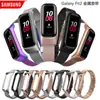 Para Pulsera Inteligente Samsung Galaxy Fit2 Correa de Metal SM-R220 Milanesa Magnética Acero Inoxidable Pulsera