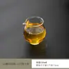 Vidrio Resistente al Calor tamaño pequeño Taza Transparente sin Asa para Té Mar Hogar Kung Fu Juego de Té Taza Pública Tazas de Té
