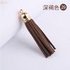 [Párrafo 14] borla de terciopelo coreano para accesorios de joyería DIY 5cm borla pequeña dorada Terciopelo Coreano