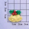 Carnaval natal resina acessórios diy cola creme capa de celular adesivo de geladeira presilha de cabelo corda fivela de sapato material de decoração