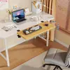 Placa de extensão de mesa para sala de jogos, mesa de computador com prateleira de armazenamento estendida e alargada, suporte para teclado e mouse, suporte para laptop