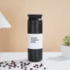 Termo Estilo Japonés con Pintura en Spray de Acero Inoxidable 304, Taza de Viaje Portátil de Alta Estética para Mujeres, Taza de Café Simple, Personalizable