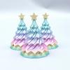 Árbol de Navidad Impreso en 3D Juguete para Empujar Adornos Navidad Regalos Creativos Espiral Juguetes para Aliviar el Estrés Venta al por Mayor Regalos Festivos