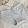 Pantaletas de Algodón Transpirables de Cintura Media Estilo Japonés para Mujer, Braguitas sin Costuras de Control de Abdomen para Niñas