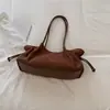Bolsa de Ombro Grande Capacidade Vintage Ruien para Mulheres, Nova Bolsa Tote Simples para o Trabalho Outono 2026, Bolsa de Ombro