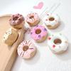Accesorios de Resina Frutas Coloridas Donas Pegamento de Crema para Manualidades Pasador Funda de Teléfono Móvil Agujero para Colgante Colgante para Zapato Material