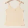 Venta al por mayor de fábrica comercio exterior estilo europeo y americano nuevo V-neck costura de encaje tirante top chaleco sexy para mujer delgado ajustado