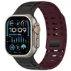Adequado para Pulseira de Relógio Apple S10 Apple Watch Geração 1-9 Armadura Magnética Silicone Pulseira de Relógio Ultra