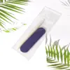 Kit de produto para manicure usar unha pequena tira de lixa terno arquivo de madeira descartável mini palito de madeira conjunto de duas peças Atacado