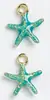 [Série Oceano] Contas de Estrela-do-Mar em Liga Metálica, Contas Soltas, Contas Espaçadoras, Pingentes, Pulseira DIY, Colar, Acessórios para Joias