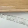 Acabamento de Renda com Miçangas Multicor, Fabricante de Acessórios para Vestuário, Lantejoulas para Roupas de Dança, Acessórios para Roupas Femininas, Bordado, Renda de Tubo com Miçangas