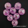 Color mágico 16 mm acrílico palomitas de maíz reventadas cuentas accesorios para joyería hechos a mano diy en línea Transmisión en vivo Roja