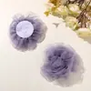 Elegante Coreano, Suave e Super Fada Gaze Rosa Trabalho DIY Roupa Simples Clipe Corda de Cabelo Adorno de Cabeça Corsage Acessórios de Roupa