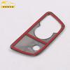 Adecuado para marco decorativo de control de faros A4L 17-19 A4L accesorios de marco de control de faros de acero inoxidable
