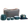 Nuevos productos Taza de té para invitados rápida Una tetera Tres tazas Juego de té para acampar al aire libre Adecuado para té Té de viaje Portátil Acompañamiento Ceremonia Oficina