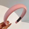 Esponja Alta Cranial Top Headband Mulheres 2023 Novo Estilo Lavagem Facial Headband Estilo Francês Retrô Headband Headband Cross-border Acessórios de Cabelo Headband