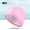 Gorro de natación con recubrimiento de PU al por mayor para adulto, impermeable, protección para los oídos, alta elasticidad, cómodo, unisex, para niños, gorro de natación de PU