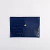 Bolsa de embalagem para joias Fuchen de alta qualidade em couro sintético PU com botão de pressão, bolsa de armazenamento para colares e anéis