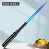 Pistola de soplete de llama de alta temperatura de gran venta transfronteriza, encendedor de cigarrillos de moxibustión, encendedor de pistola de spray inflable de alta gama a prueba de viento