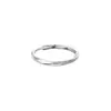 Anillo de Möbius, Diseño de Nicho, Sensación de Alta Gama, Banda Lisa Mate, Anillo Único, Anillo de Dedo de Moda y con Estilo, Único y Elegante