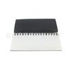 Cuaderno de notas adhesivas de producción de fábrica cuaderno creativo con regla cuaderno de espiral de tapa cuaderno de espiral