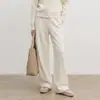 Nova coleção de inverno: calças largas de lã de iaque de peso pesado, quentes, confortáveis, modeladoras, versáteis e de corte reto, perfeitas para uso casual