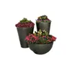 Jardineras de fibra de vidrio para exteriores, jardineras de aislamiento municipal, maceteros grandes para proyectos de jardín, jardineras resistentes a la corrosión, personalizables