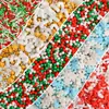 Decoração de Bolo de Natal 2025 Árvore de Natal Bengala Floco de Neve Forma Contas de Açúcar Agulha de Açúcar Doce Decoração de Confeitaria Plug-in