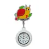 Cara Sonriente de Dibujos Animados Linda Reloj de Enfermera Elástico Reloj de Bolsillo Enfermera Estudiante Disponible Venta al por Mayor de Fábrica Reloj de Cuarzo Caliente Transfronterizo